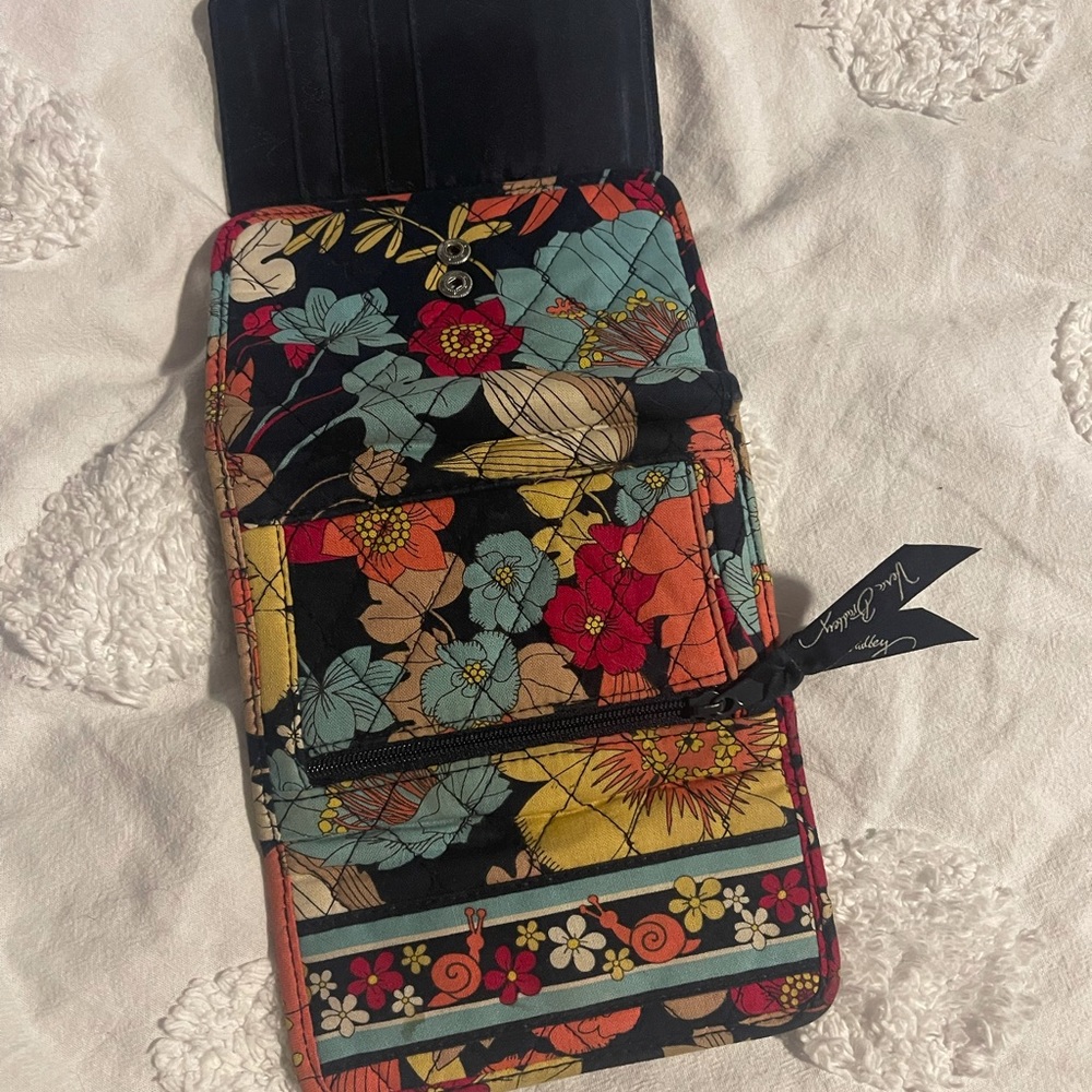 Vera Bradley Happy Snails Small Wallet